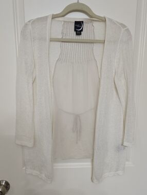August Moon Open-Front Lightweight Cardigan